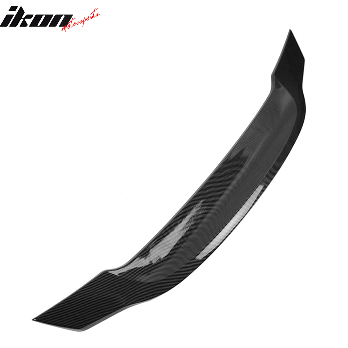 Fits 22-25 Subaru WRX 5th R Style Carbon Fiber Print Rear Trunk Spoiler Wing ABS