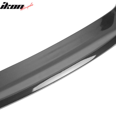 Fits 22-25 Subaru WRX 5th R Style Carbon Fiber Print Rear Trunk Spoiler Wing ABS