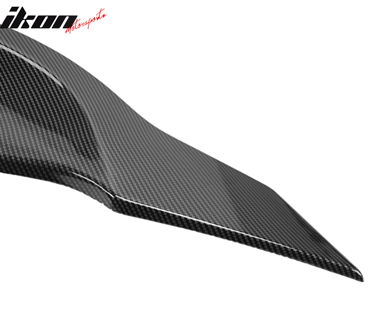 Fits 22-25 Subaru WRX 5th R Style Carbon Fiber Print Rear Trunk Spoiler Wing ABS
