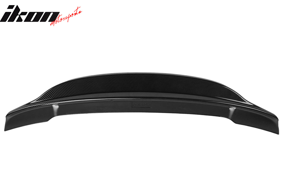 Fits 22-25 Subaru WRX 5th R Style Carbon Fiber Print Rear Trunk Spoiler Wing ABS