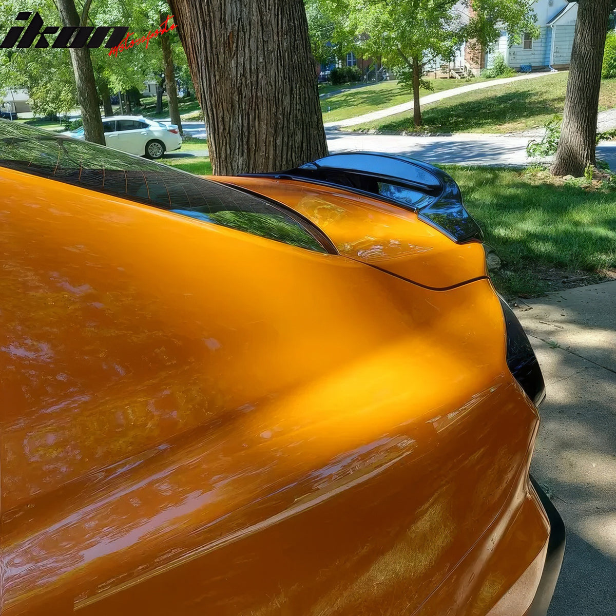 Fits 22-25 Subaru WRX 5th Sedan R Style Gloss Black Rear Trunk Spoiler Wing ABS