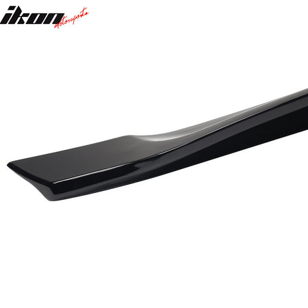Fits 22-25 Subaru WRX 5th Sedan R Style Gloss Black Rear Trunk Spoiler Wing ABS