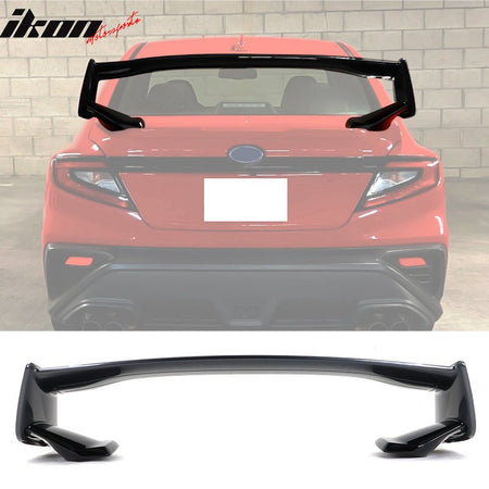 2022 - 2025 Subaru WRX VB STI Gloss Black & P8Y Gray 5PCS Trunk SpoilerLeg: Gloss Black, Top: Painted P8Y Magnetite Gray MetallicIkon Motorsports