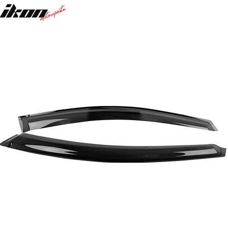 Fits 22-25 Subaru WRX 5th Window Visors Sun Rain Vent Guards Deflectors Tape-On