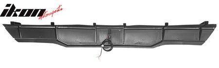 Fits 22-25 Tesla Model X IKON Style Rear Bumper Lip Diffuser W/LED Gloss Black