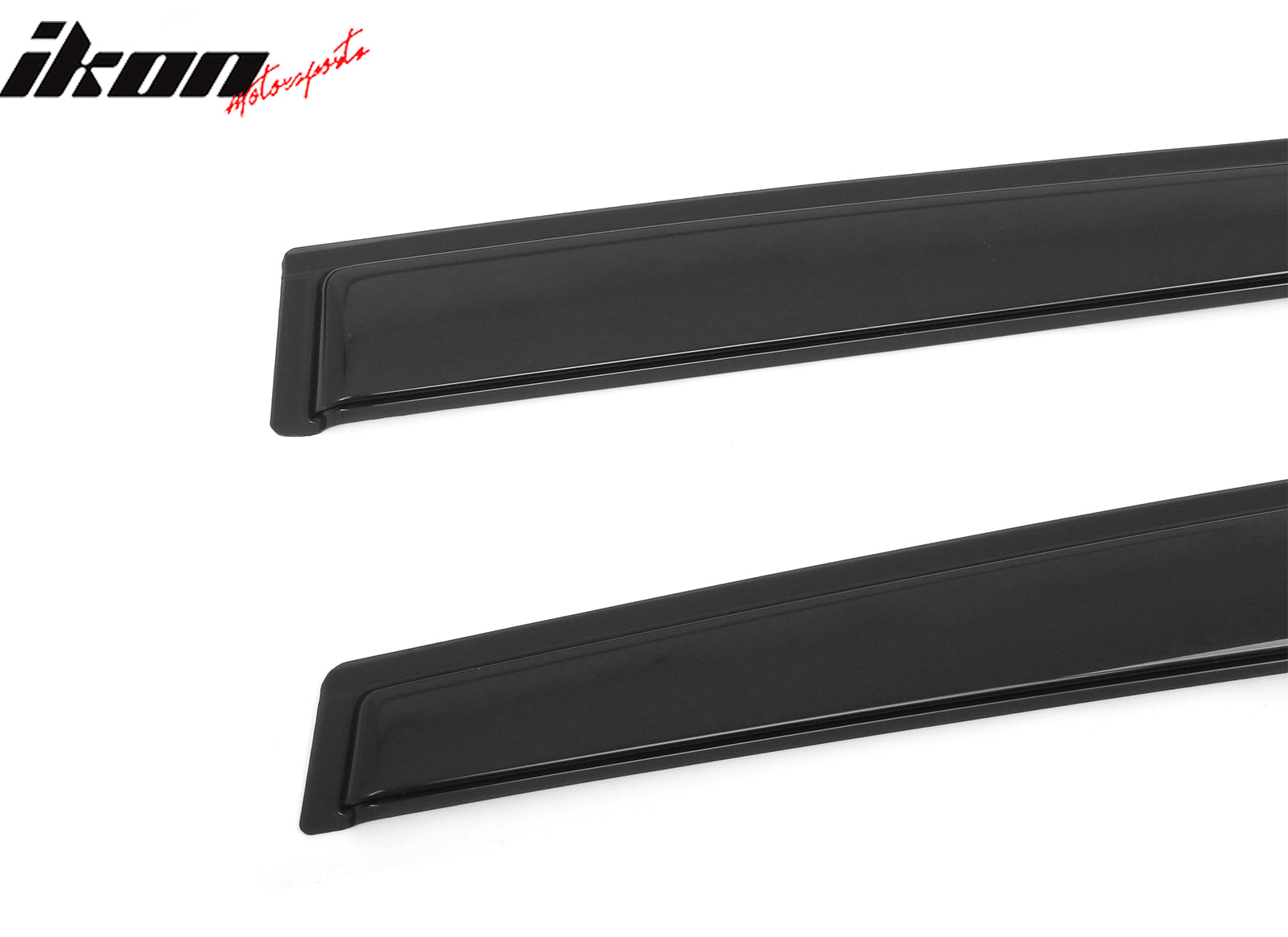 2022 - 2025 Toyota Corolla Cross 4PCS Tape on Window Visors Sun GuardsIkon Motorsports