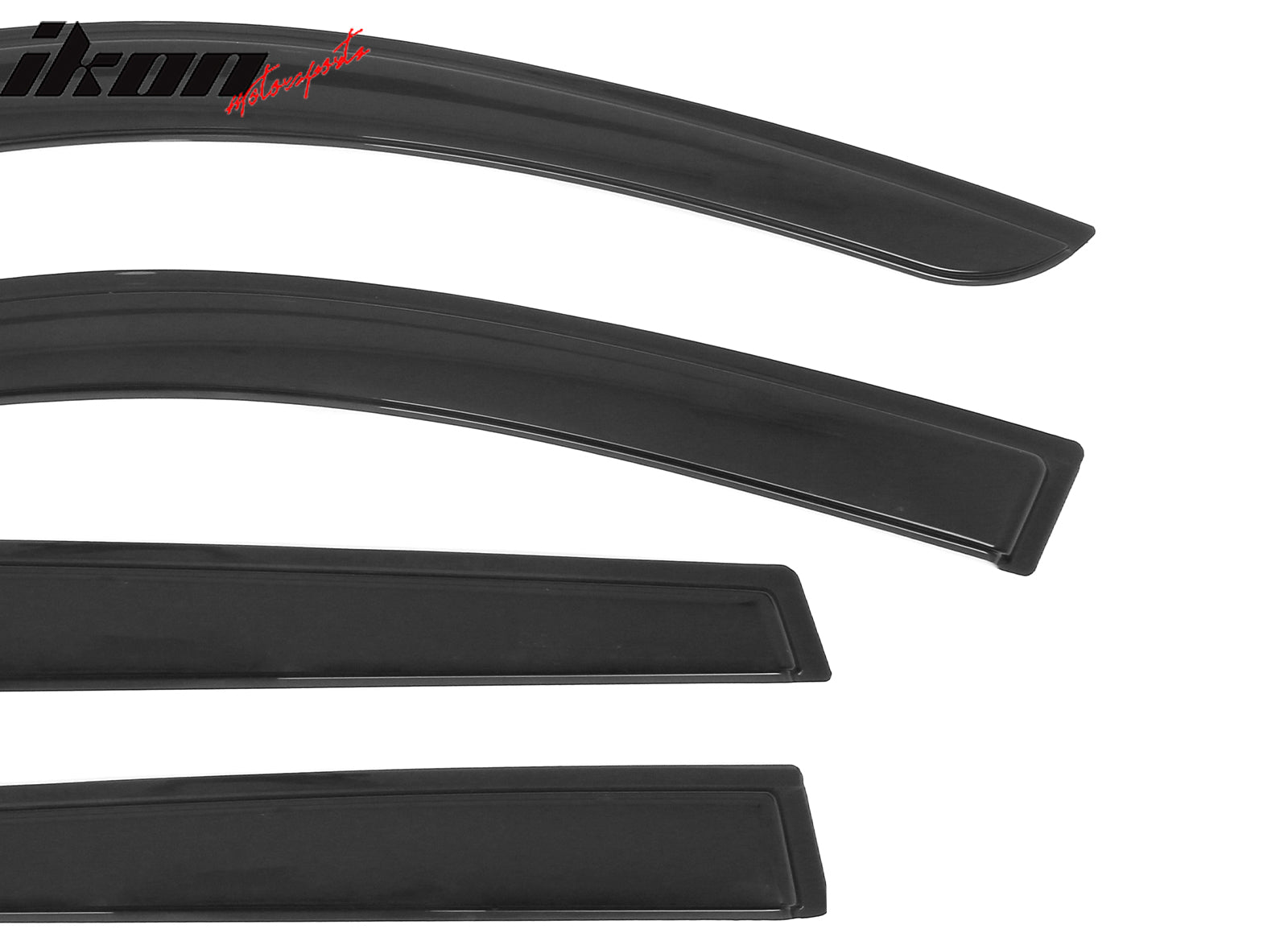 2022 - 2025 Toyota Corolla Cross 4PCS Tape on Window Visors Sun GuardsIkon Motorsports