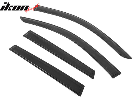 2022 - 2025 Toyota Corolla Cross 4PCS Tape on Window Visors Sun GuardsIkon Motorsports