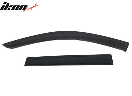 2022 - 2025 Toyota Corolla Cross 4PCS Tape on Window Visors Sun GuardsIkon Motorsports