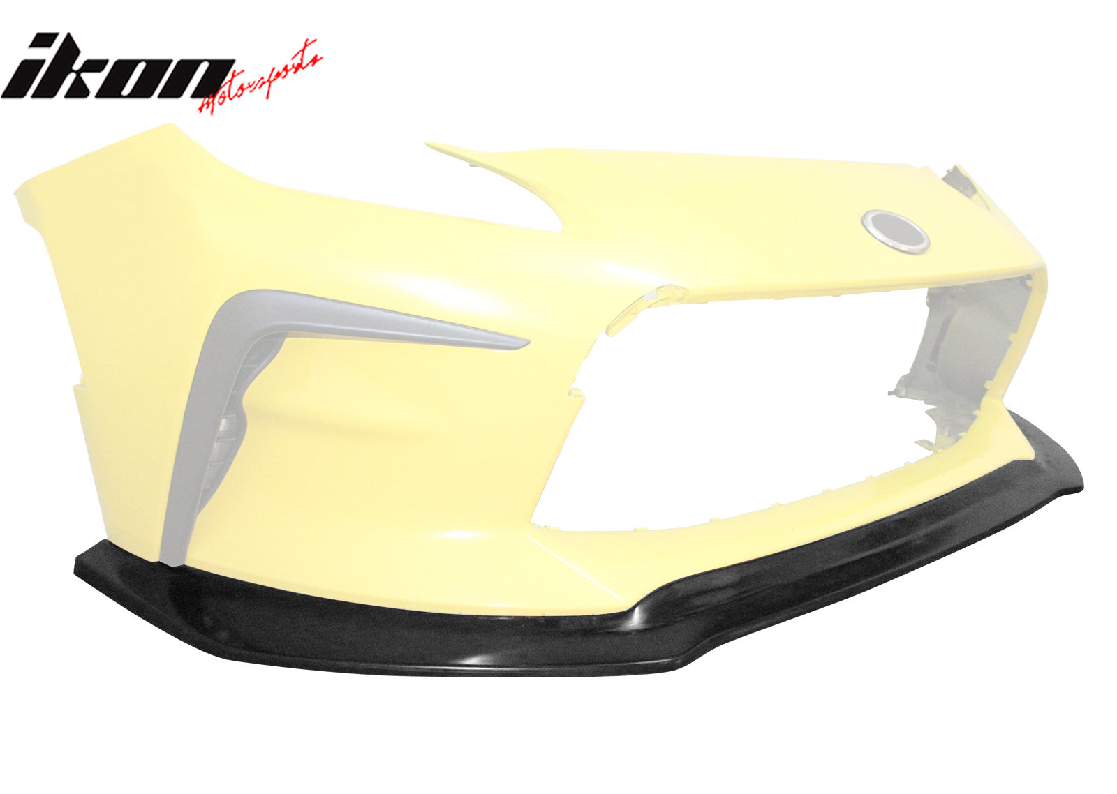 IKON MOTORSPORTS, Front Bumper Lip Compatible With 2022-2026