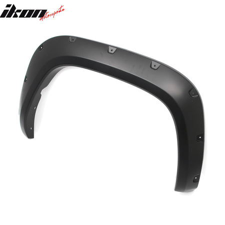 For 22-25 Toyota Tundra Fender Flares Pocket Style Wheel Arch Cover PP 4PCS Trim