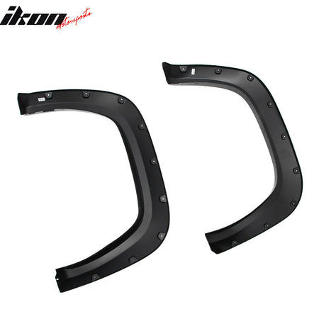 For 22-25 Toyota Tundra Fender Flares Pocket Style Wheel Arch Cover PP 4PCS Trim