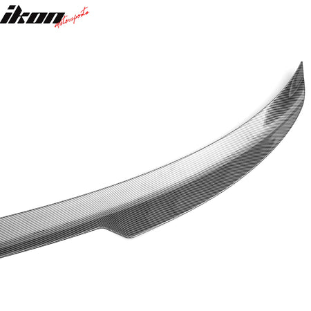 For 22-26 Civic FL Type R Hatchback V Style Trunk Spoiler Carbon Fiber Print ABS