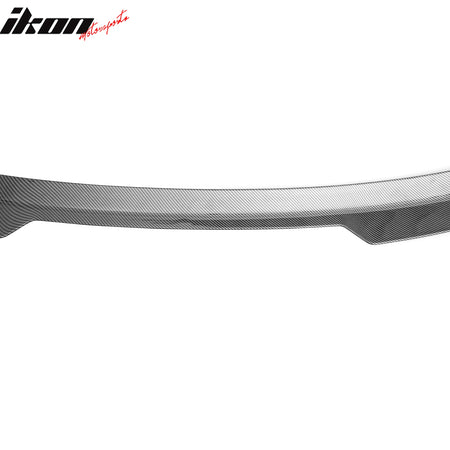 For 22-26 Civic FL Type R Hatchback V Style Trunk Spoiler Carbon Fiber Print ABS