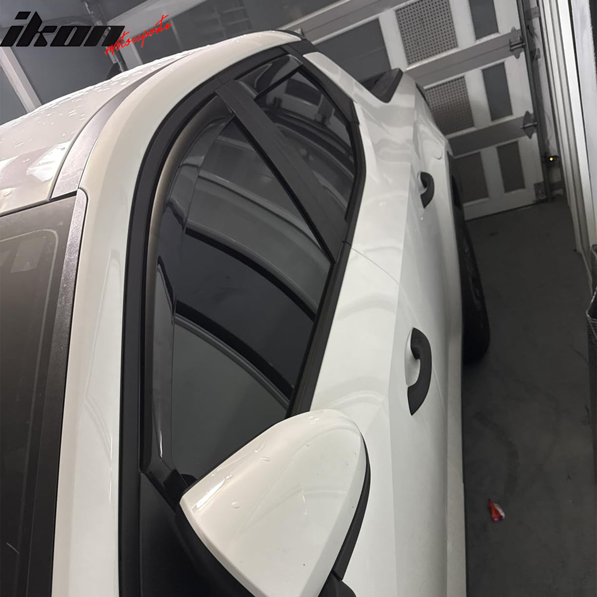 Fits 22-26 Hyundai Santa Cruz In-Channel Window Visors Rain Guards Deflectors