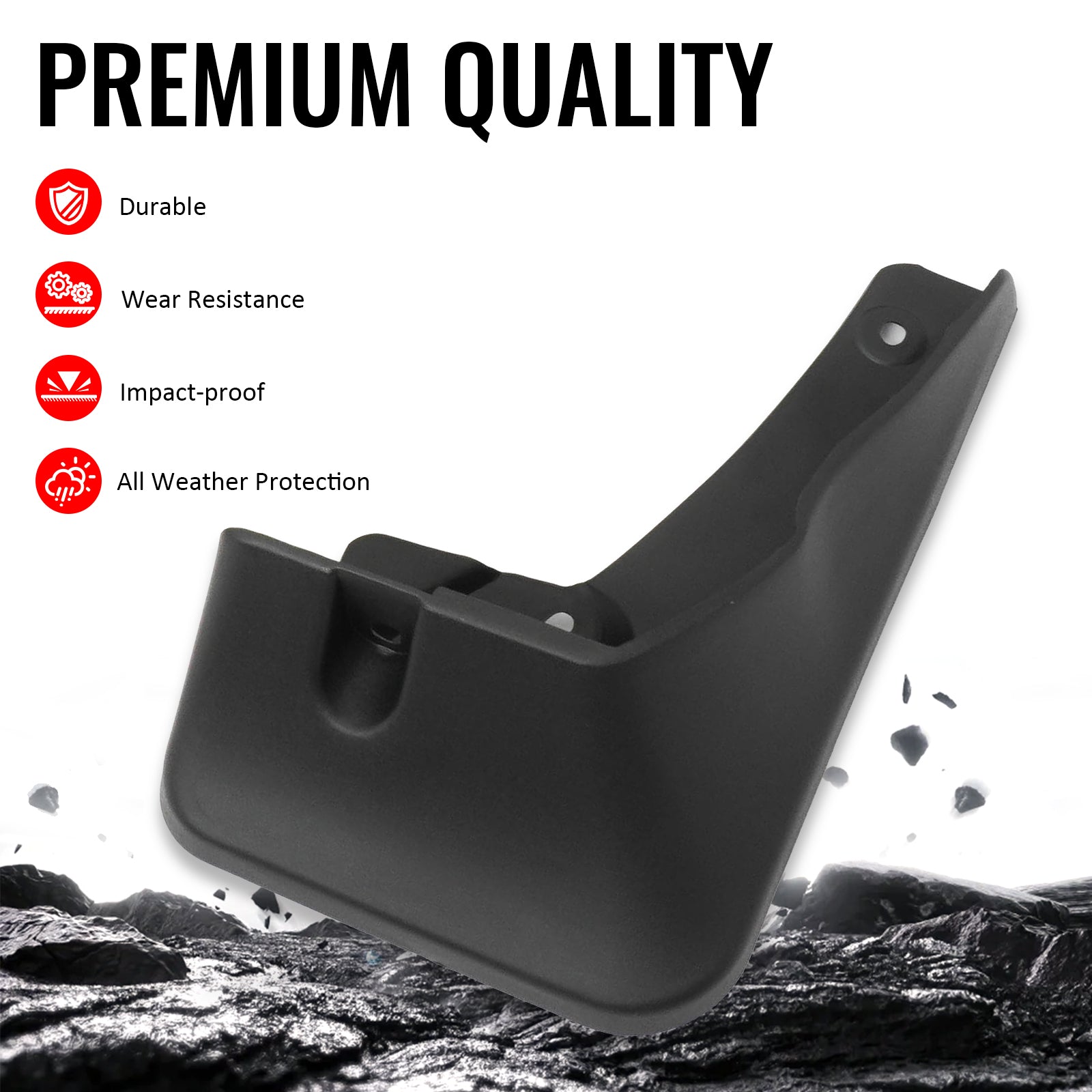 Fits 22-26 Lexus NX250 Front Rear Fender Mud Flaps Wheel Arch