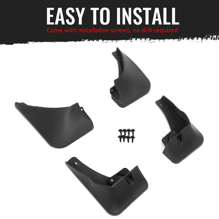 Fits 22-26 Lexus NX250 Front Rear Fender Mud Flaps Wheel Arch Splash Guards PP