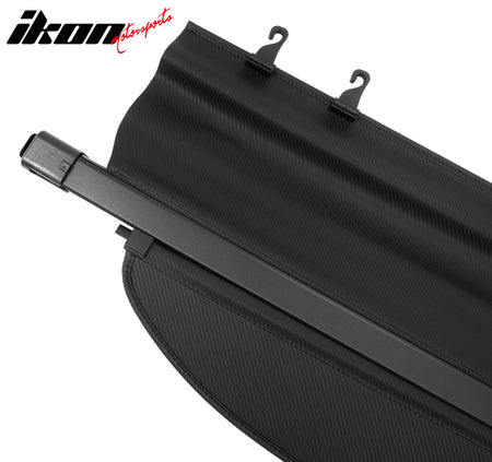 Fits 22-26 Mitsubishi Outlander&PHEV Carbon Fiber Texture Cargo Cover+Trunk Mat