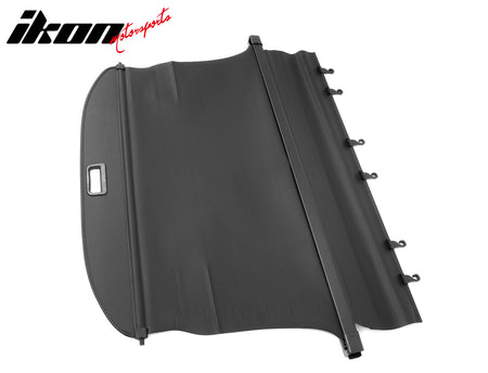 Fits 22-26 Mitsubishi Outlander & PHEV Rear Cargo Cover Carbon Fiber Texture