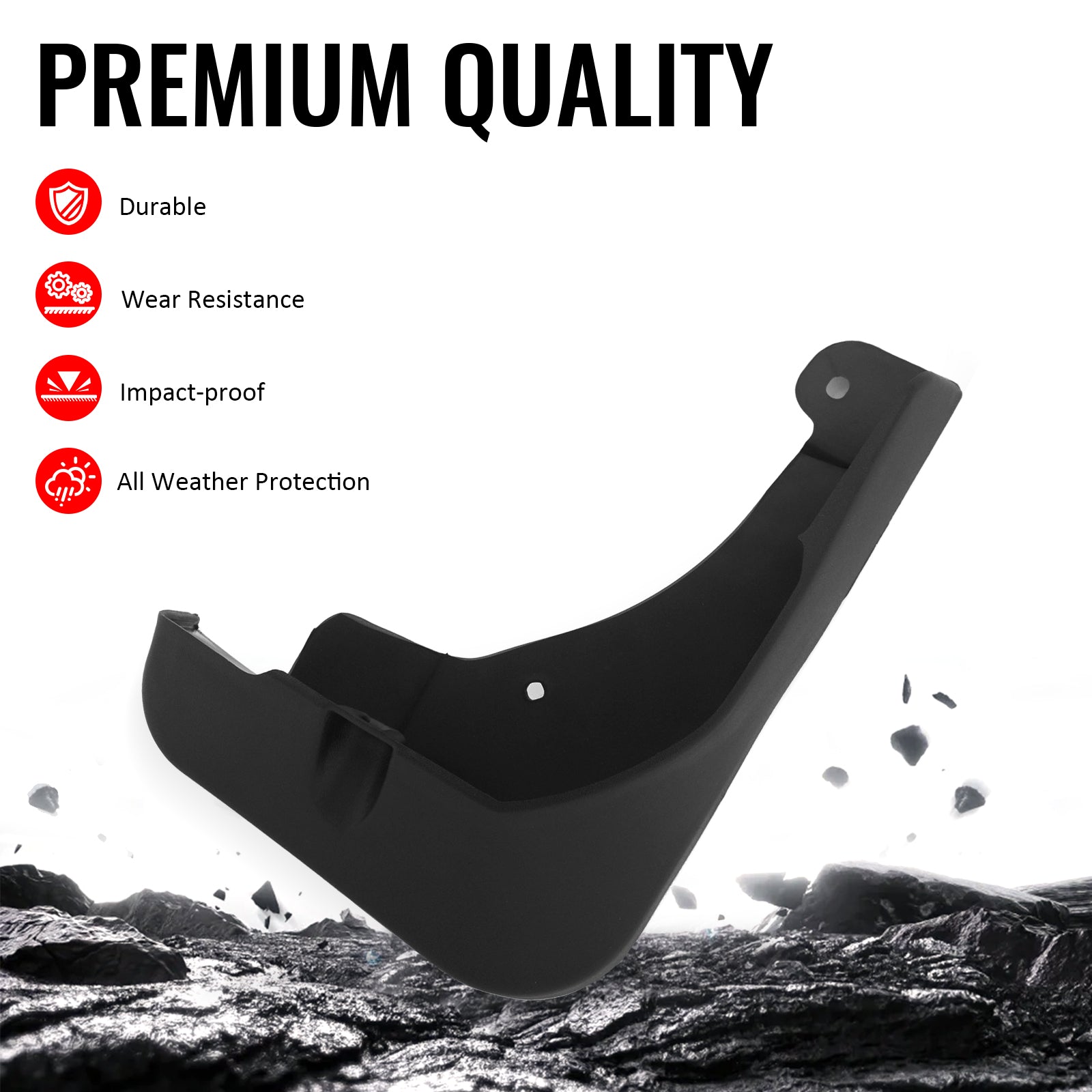 Fits 22-26 Toyota Corolla Cross Front & Rear Fender Mud Flaps Splash Guards PP