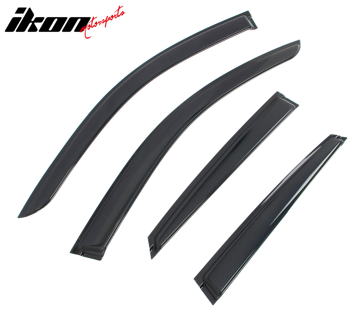 Fits 22-26 Genesis GV70 & Electrified Window Visors Vent Rain Sun Guards Tape-On