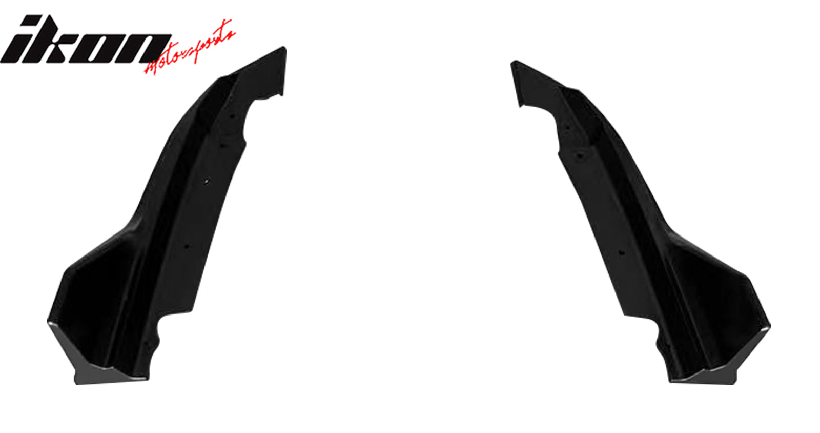 For 22-26 Honda Civic 11th FE-C Style Rear Bumper Lip Diffuser Apron Matte Black
