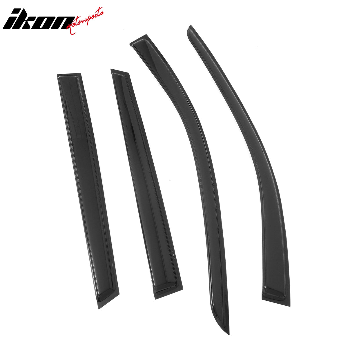 Fits 22-26 Infiniti QX60 Window Visors 4PCS Smoke Acrylic Rain Sun Wind Guards