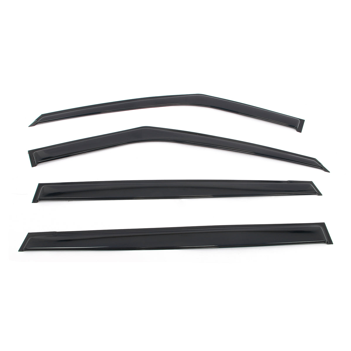 Fits 22-26 Kia Carnival Window Visors Vent Rain Sun Guards Deflectors Tape-On