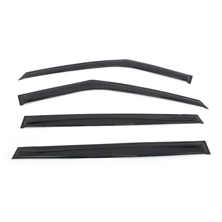 Fits 22-26 Kia Carnival Window Visors Vent Rain Sun Guards Deflectors Tape-On