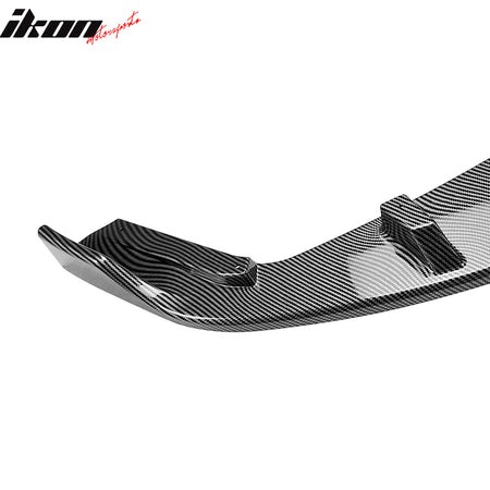 Fits 22-26 Toyota GR86 BRZ IKV1 Rear Bumper Lip AERO VORTEX Carbon Fiber Print