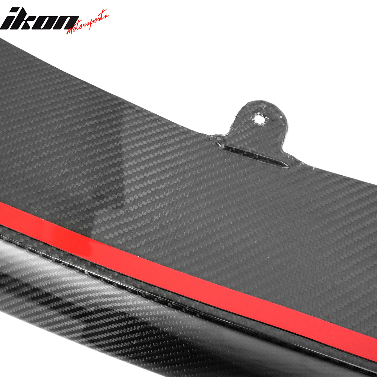 Fits 22-26 Subaru WRX OI Style Front Bumper Lip Spoiler Real Carbon Fiber 3PCS