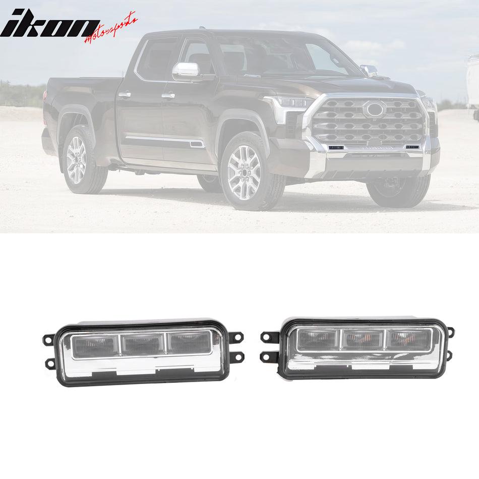 2022-2026 Toyota Tundra/24-25 Tacoma/23-26 Sequoia LED Fog Lights Lamp