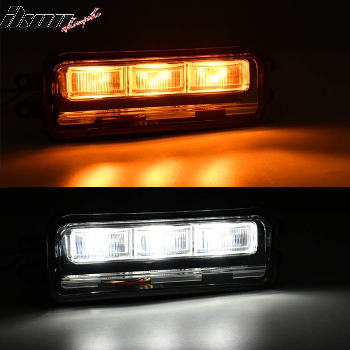 Fits 22-26 Toyota Tundra/24-25 Tacoma/23-26 Sequoia LED Fog Light Projector Lamp