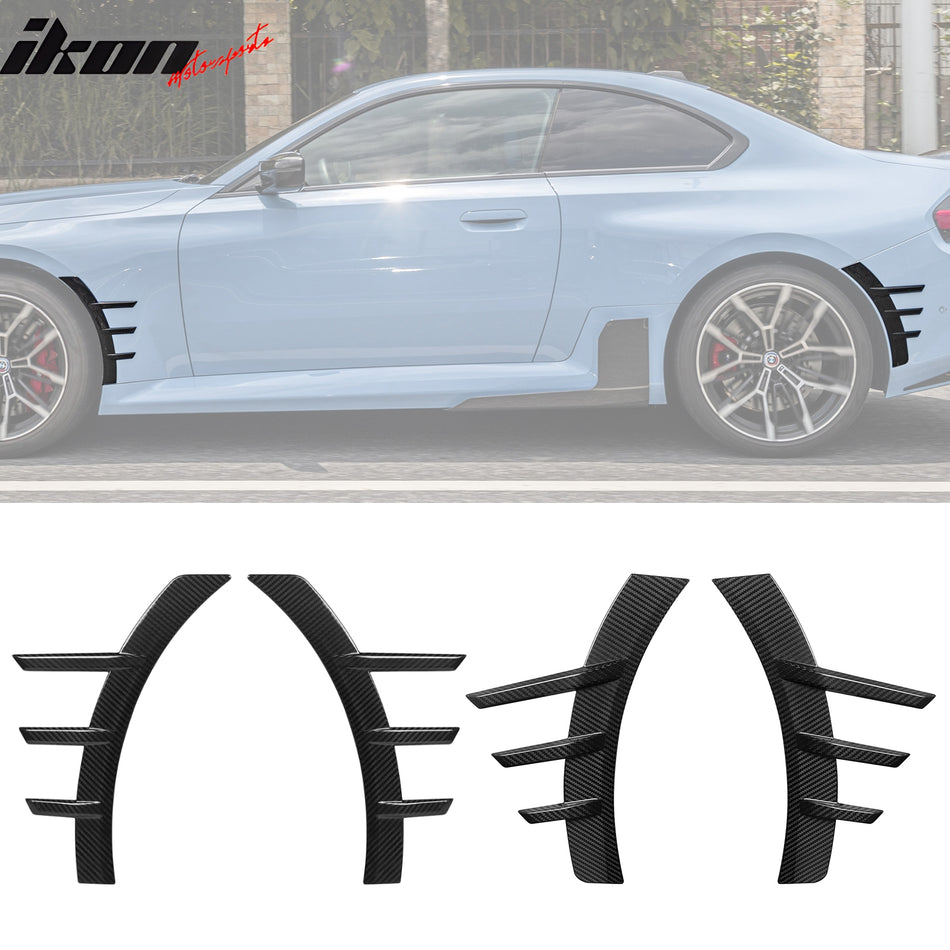 2023-2025 BMW G87 M2 M Performance Front Rear Spats Dry Carbon Fiber