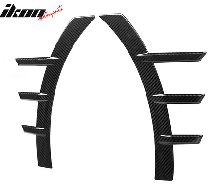 Fits 23-25 BMW G87 M2 Front Rear Side Spats M Performance Style Dry Carbon Fiber