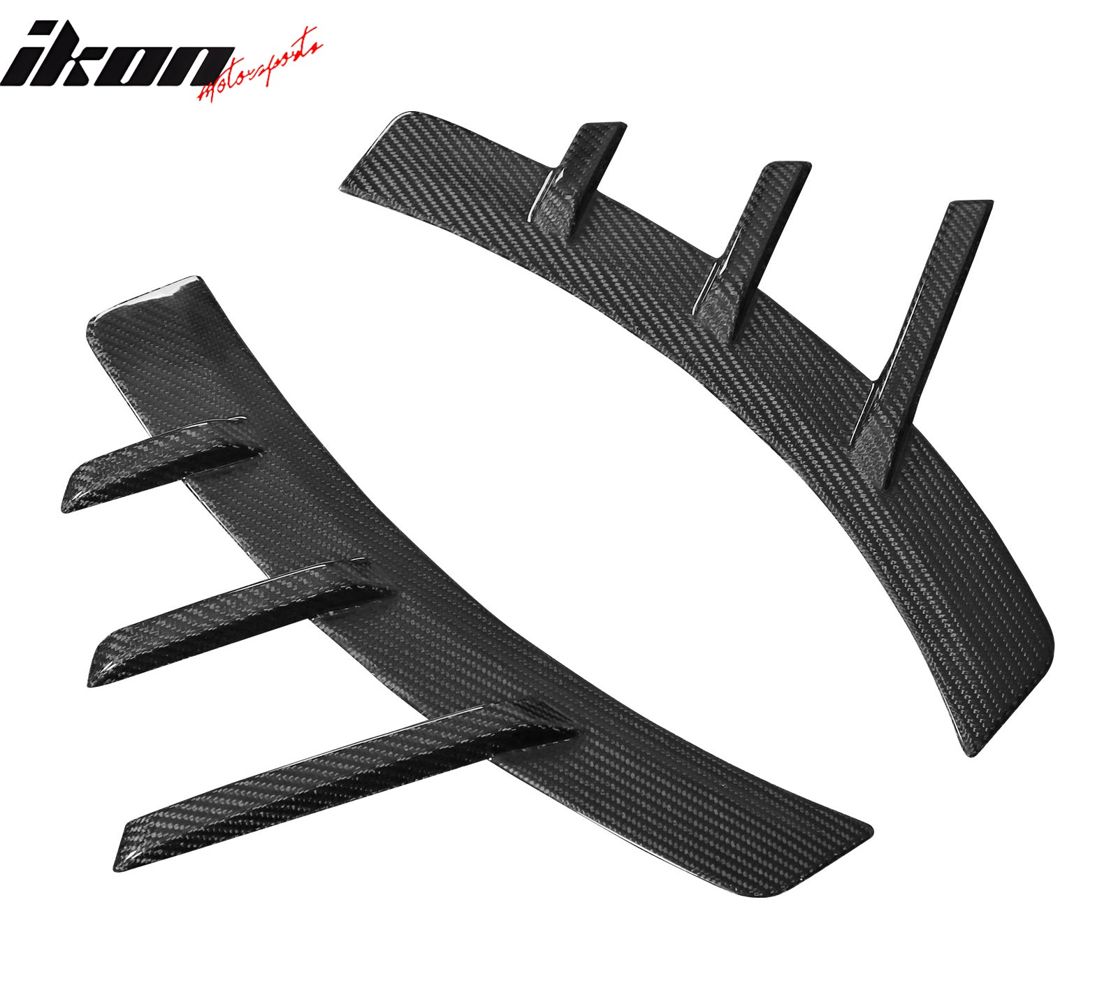 Fits 23-25 BMW G87 M2 Front Rear Side Spats M Performance Style Carbon Fiber Fin