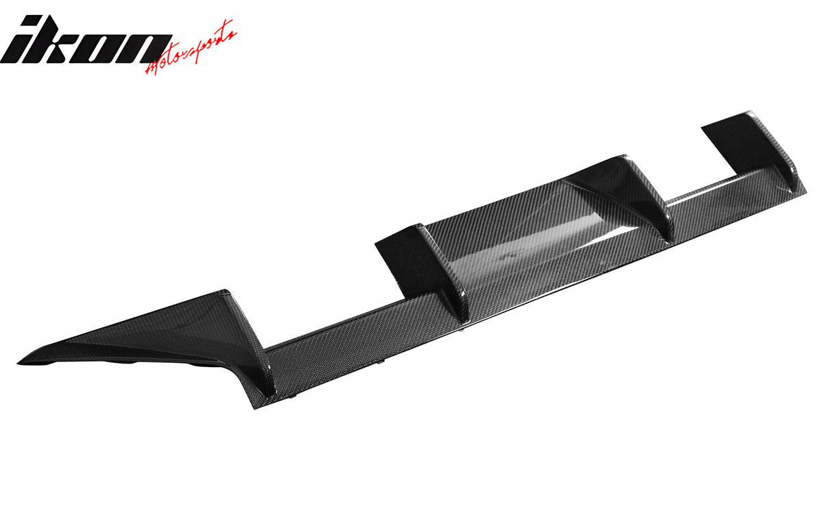 Fits 23-25 BMW G87 M2 M Performance Style Rear Bumper Lip Diffuser Carbon Fiber