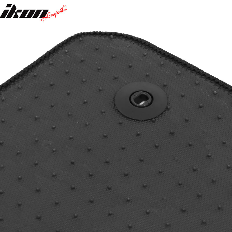 Fits 23-24 Hyundai Ioniq 6 Front Rear Floor Mats Carpets 4 Door Nylon Black 3PCS