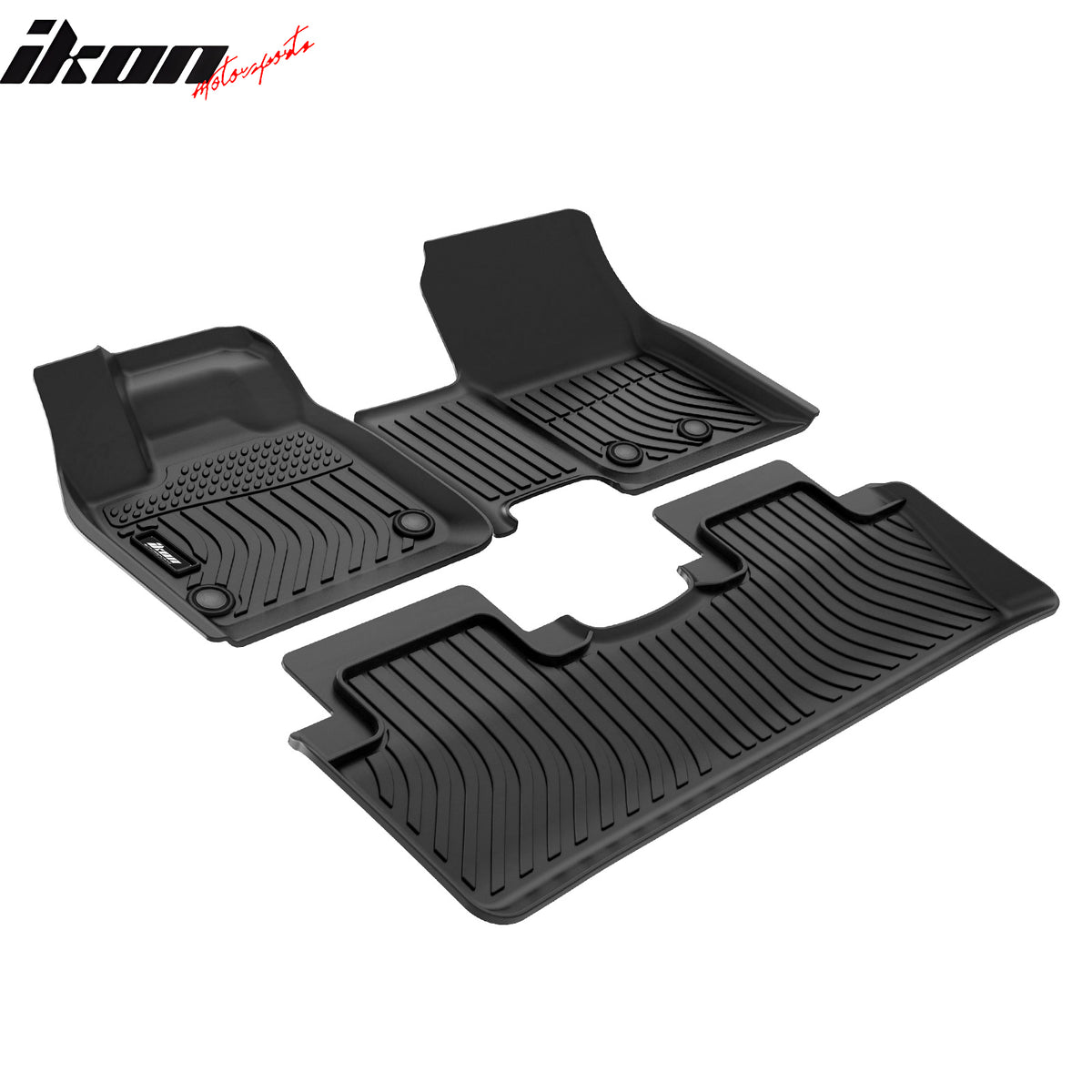 Fits 23-25 Nissan Ariya Non-Slip 3D Molded Floor Mats All Weather TPE Carpet 3PC