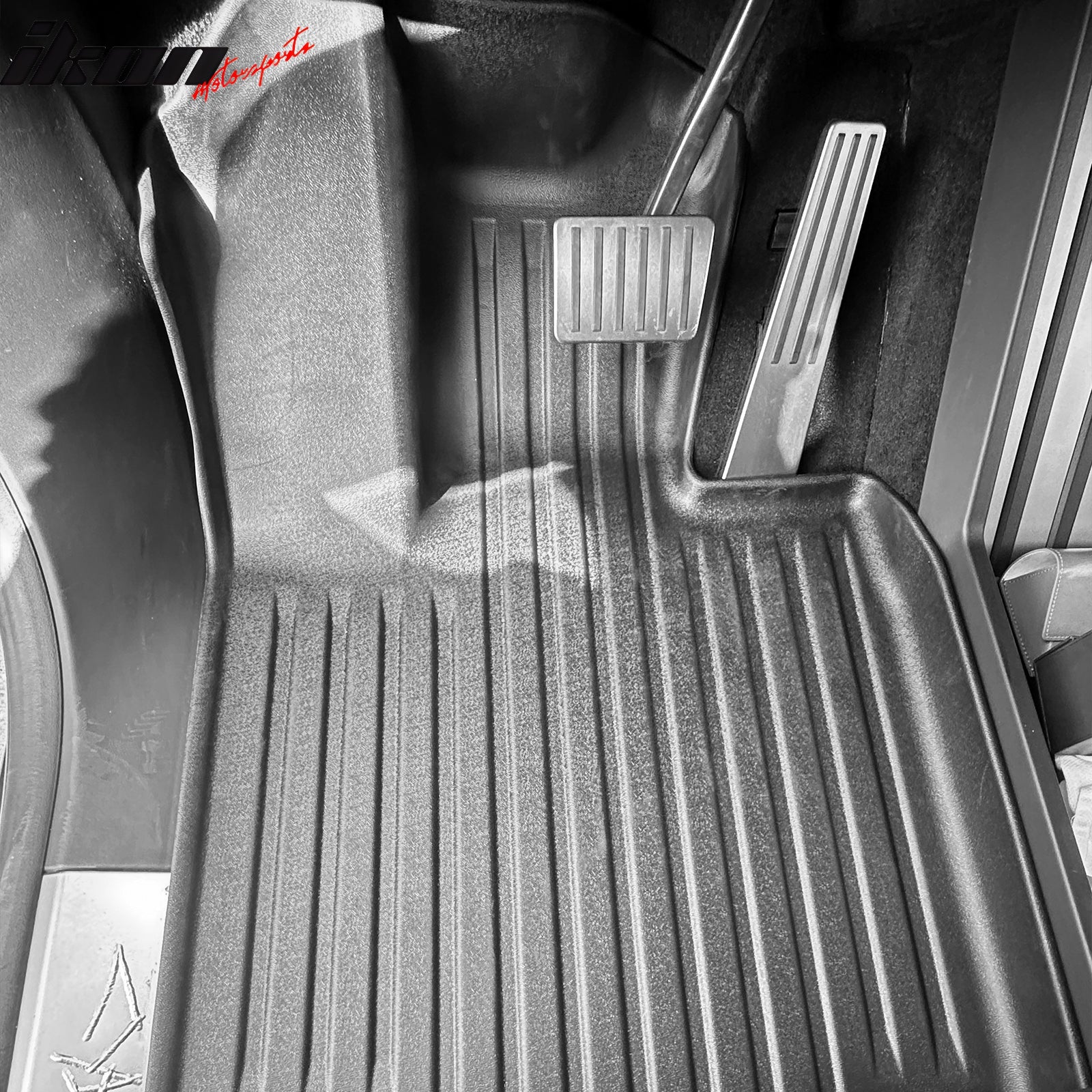 Fits 23-25 Tesla Cybertruck TPE Floor Mats All Weather Protection Liners Carpets