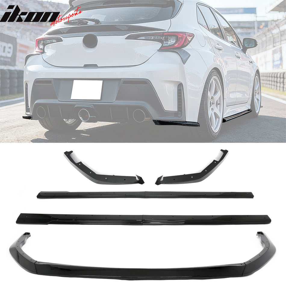 2023-2024 Toyota GR Corolla AS Front Lip& Side Skirts& Rear Aprons