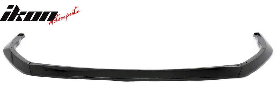 IKON MOTORSPORTS Front Bumper Lip& Side Skirt& Rear Aprons, Compatible with 2023-2024 Toyota GR Corolla, AS Style Gloss Black Air Dam Chin Spoiler Protector Splitters