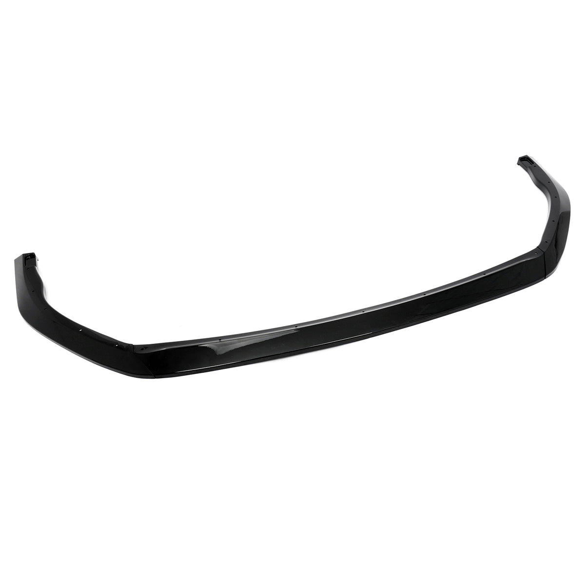 IKON MOTORSPORTS Front Bumper Lip, Compatible with 2023-2024 Toyota GR Corolla, AS Style Gloss Black PP Injection Air Dam Chin Spoiler Protector Splitter 3PCS