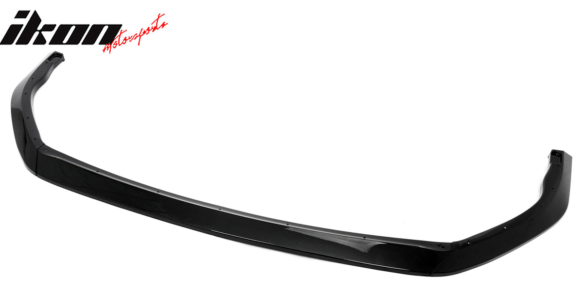 For 23-24 Toyota GR Corolla AS Style 3PC Front Bumper Lip Spoiler Gloss Black PP