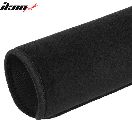 Fits 23-25 Toyota bZ4X & Subaru Solterra 4PCS Car Floor Mats Carpets Nylon Black