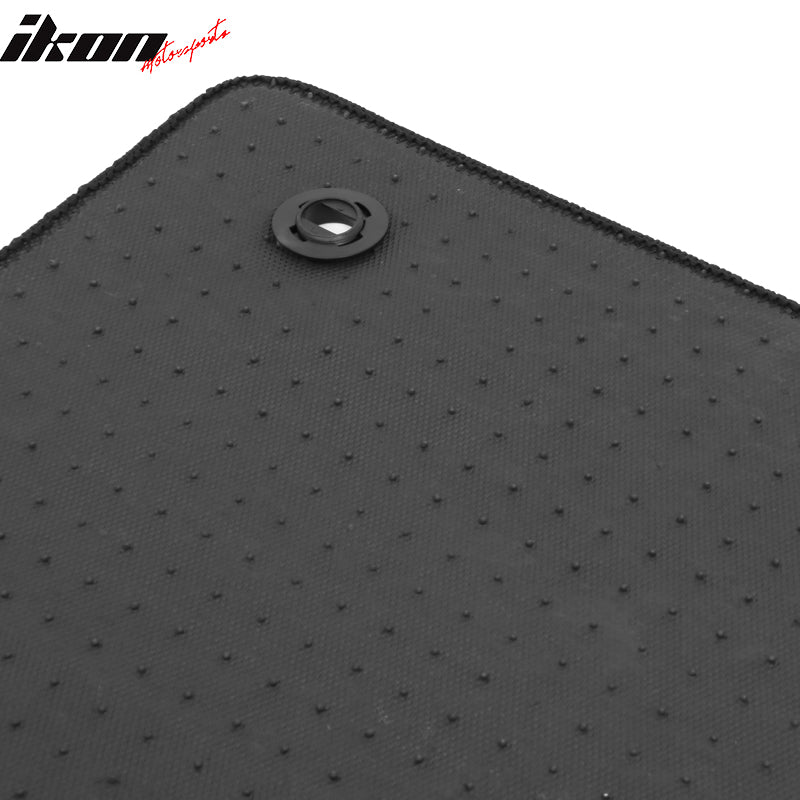 Fits 23-25 Toyota bZ4X & Subaru Solterra 4PCS Car Floor Mats Carpets Nylon Black