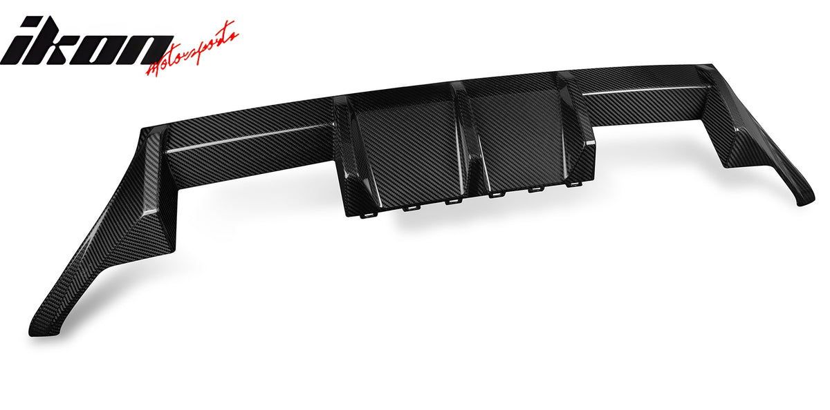 Dry Carbon Fiber Fits 23-24 BMW G87 M2 Rear Bumper Diffuser Performance Style