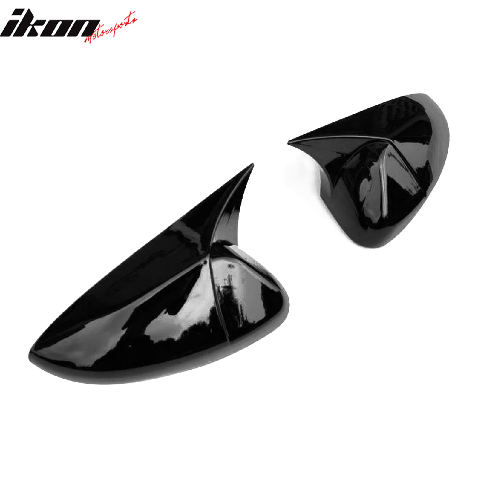 Carbon Fiber Look Rear View Mirror Covers For Honda Accord 2008-2017 (Pair)