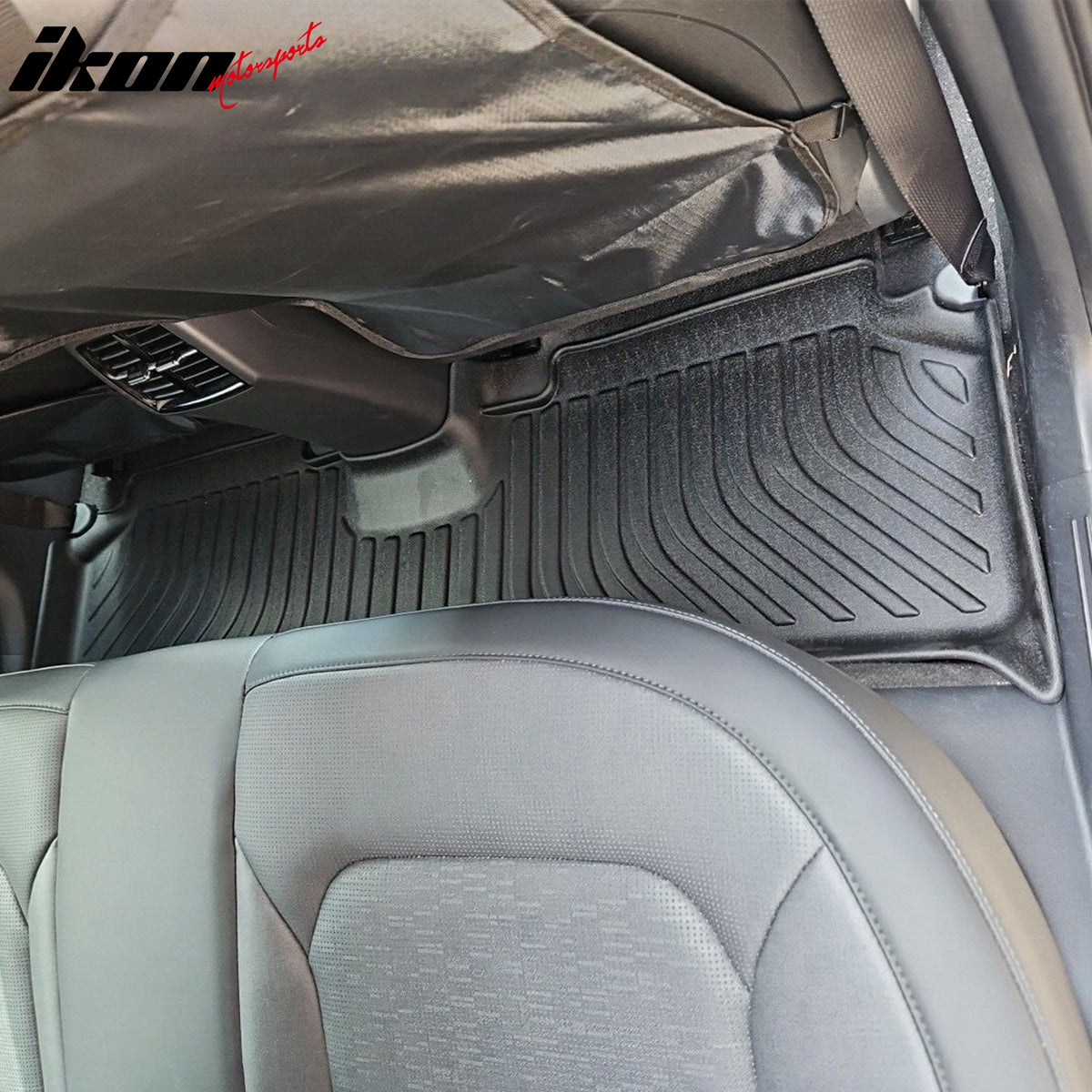 Fits 23-25 Kia Niro EV Floor Mats All Weather TPE 3D Carpets Liner Guard 3PC Set