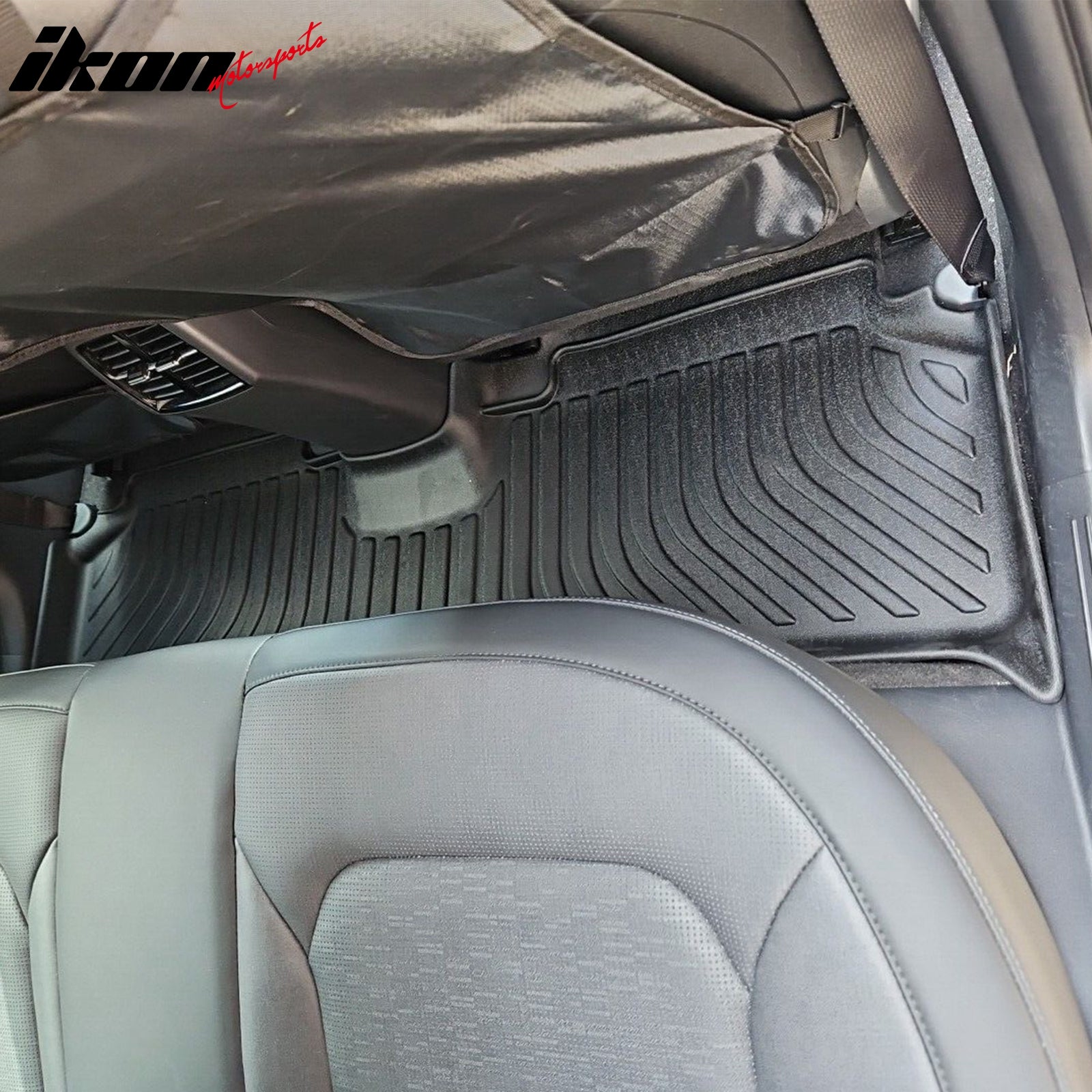 Fits 23-25 Kia Niro EV Floor Mats All Weather TPE 3D Carpets Liner Guard 3PC Set